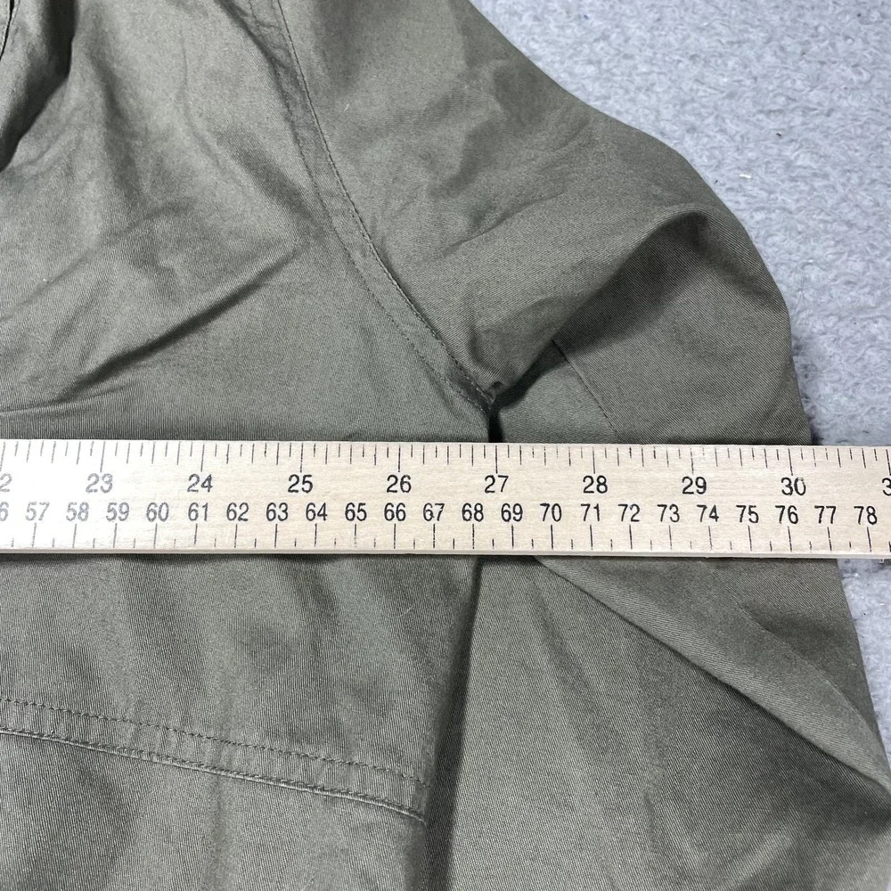 Madison Creek Outfitters Jacket Mens XL‎ Green Canvas Bomber Lined Zip Outdoor